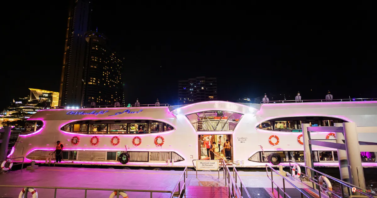 Wonderful Pearl จะขึ้นเรือที่ท่าเรือริเวอร์ซิตี้